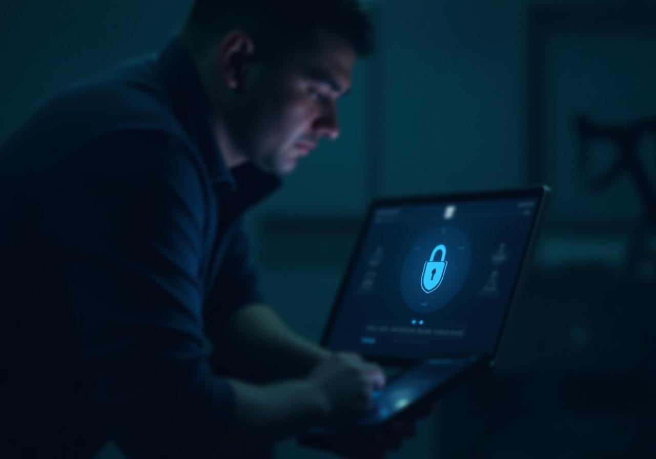 Secure data protection in a professional environment